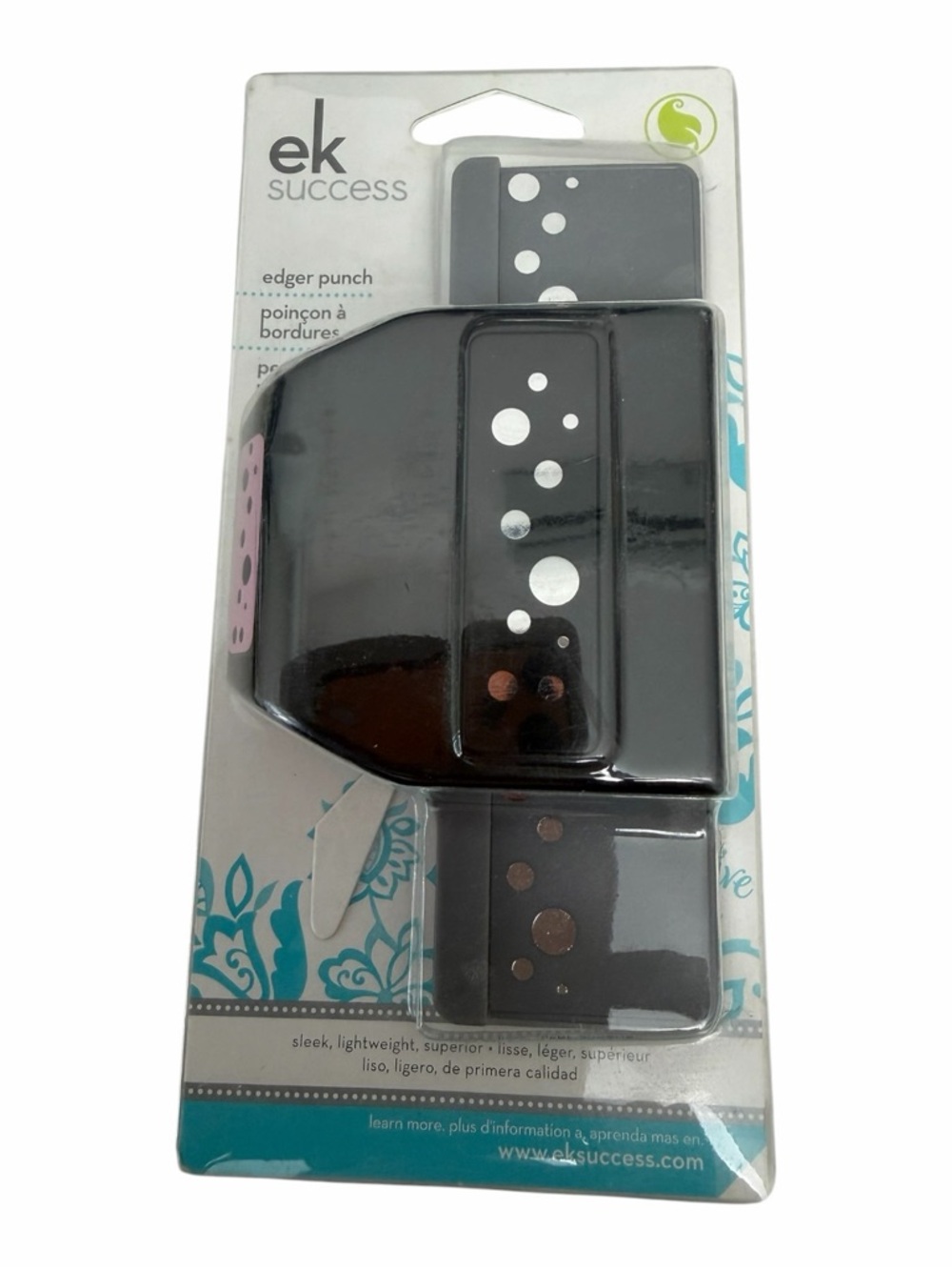 EK Success Border Punch EXPL8015 Swiss Cheese Dots Bubbles Circles Edge